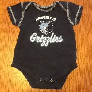 Memphis Grizzlies onesie